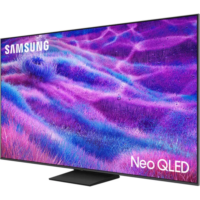 Телевізор 65" Samsung NeoQLED 4K 100Hz (Up to 144Hz) Smart Tizen Black QE65QN80FAUXUA