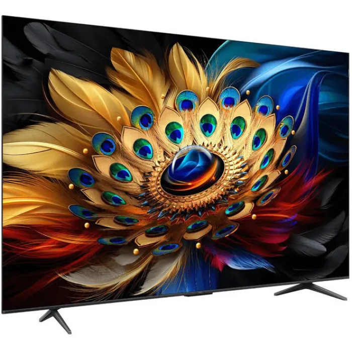 Телевізор 85" TCL QLED 4K 60Hz Smart Google TV Titan ONKYO sound 85C655