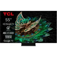 Телевізор 55" TCL MiniLED 4K 144Hz Smart Google TV Titan ONKYO sound 55C89B