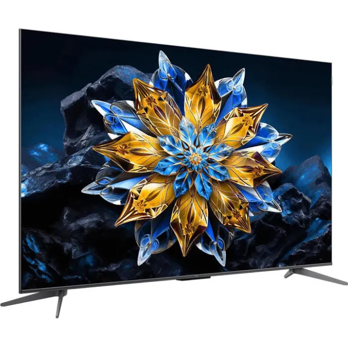 Телевізор 55" TCL QLED Pro 4K 60Hz Smart Google TV Black ONKYO sound 55C69BPRO