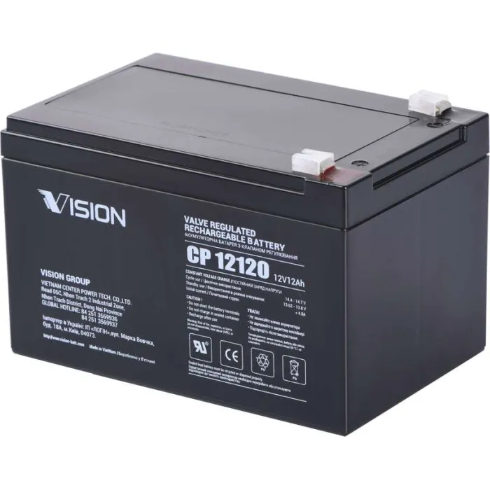 Акумуляторна батарея AGM Vision CP 12Ah/12В CP12120