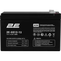 Акумуляторна батарея AGM 2E GS 12Ah/12В 2E-GS12-12