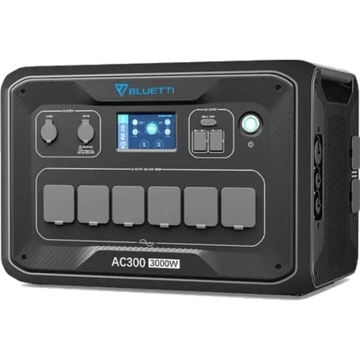 Зарядна станція Bluetti AC300 + додаткова батарея B300K / 3000 Вт / 2764.8 Вт⋅год / LiFePO4 (3000W AC300+B300K)