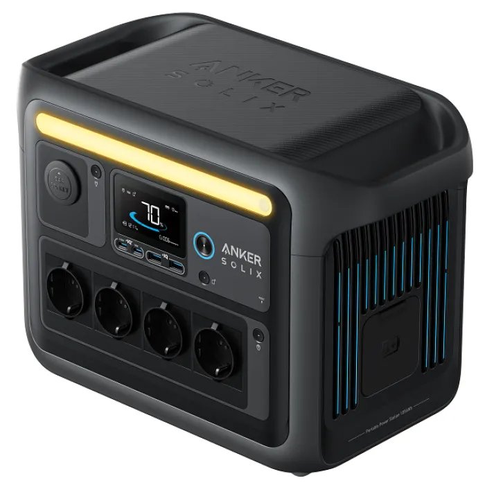 Зарядна станція Anker Solix C1000X / 1800 Вт / 1056 Вт⋅год / LiFePO4 (A1761311/A17613Z1)