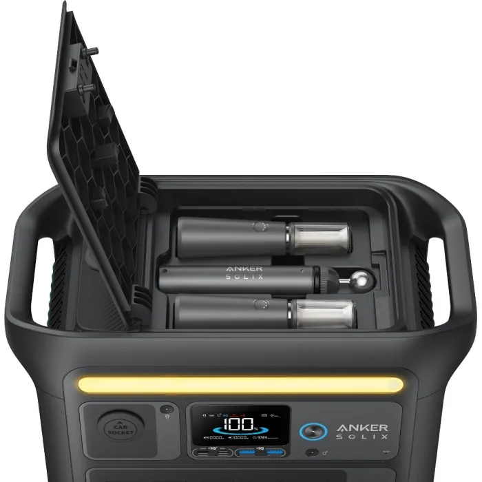 Зарядна станція Anker Solix C800X / 1200 Вт / 768 Вт⋅год / LiFePO4 (A1755311)