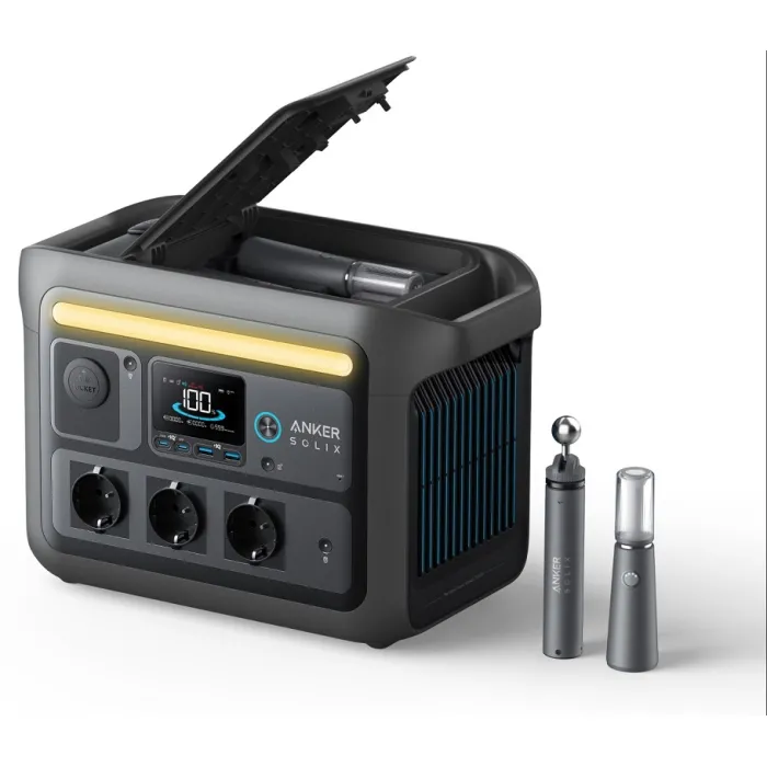 Зарядна станція Anker Solix C800X / 1200 Вт / 768 Вт⋅год / LiFePO4 (A1755311)