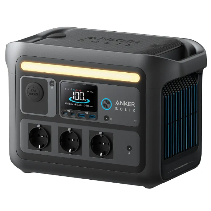 Зарядна станція Anker Solix C800X / 1200 Вт / 768 Вт⋅год / LiFePO4 (A1755311)