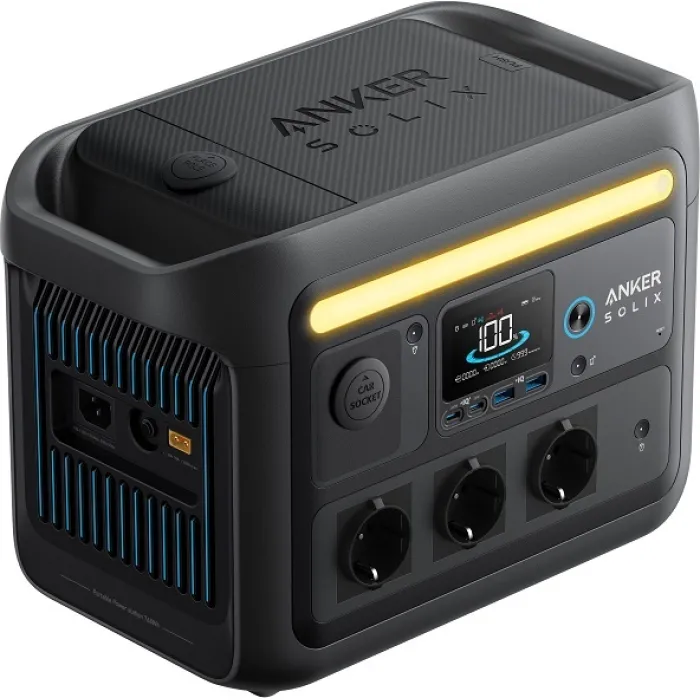 Зарядна станція Anker Solix C800X / 1200 Вт / 768 Вт⋅год / LiFePO4 (A1755311)