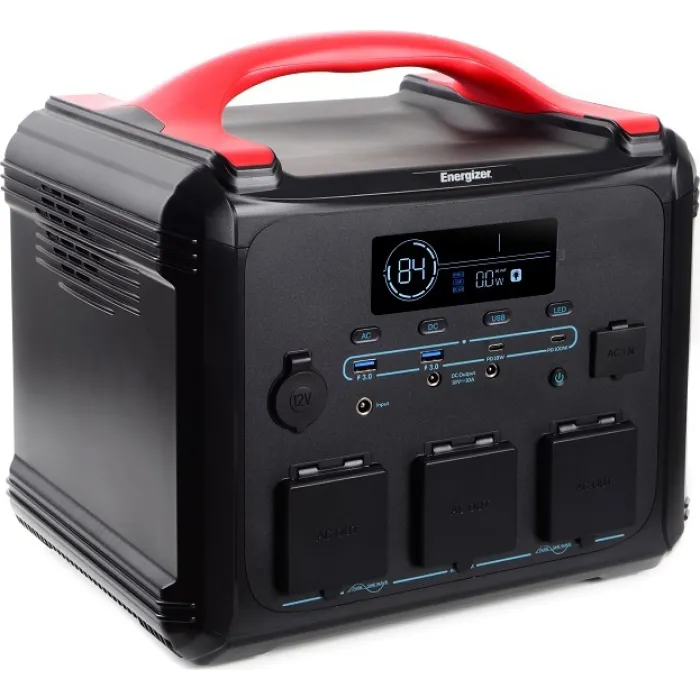 Зарядна станція ENERGIZER PPS1100W2F - 1102Wh/AC 1200W/100W PD/2xUSB/2xDC/1xCar/MPPT