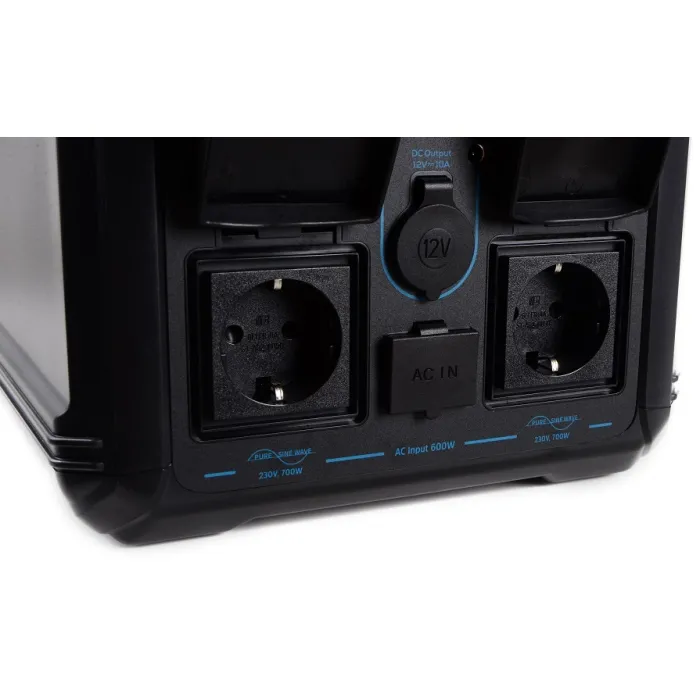 Зарядна станція ENERGIZER PPS550W1F - 551Wh/AC 700W/100W PD/2xUSB/2xDC/1xCar/MPPT