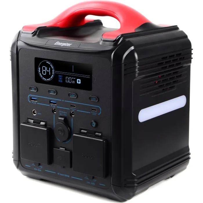 Зарядна станція ENERGIZER PPS550W1F - 551Wh/AC 700W/100W PD/2xUSB/2xDC/1xCar/MPPT