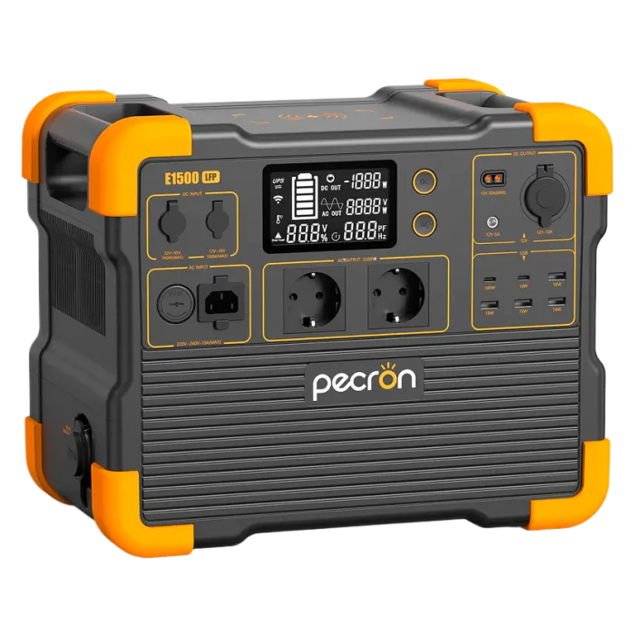 Зарядна станція Pecron E1500LFP / 2200 Вт / 1536 Вт⋅год / LiFePO4 (E1500LFP)