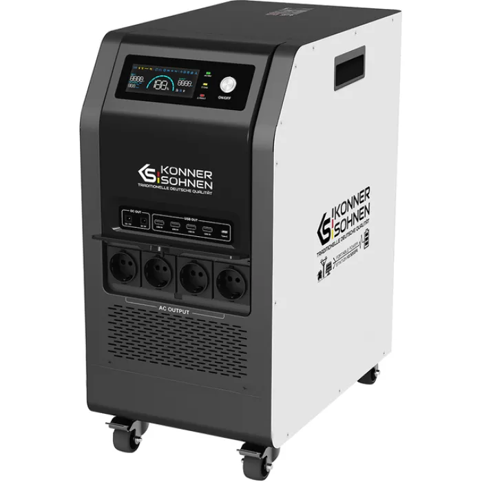 Зарядна станція Konner&Sohnen KS 5200PS / 5200 Вт / 5120 Вт·год / LifePo4 (KS5200PS)