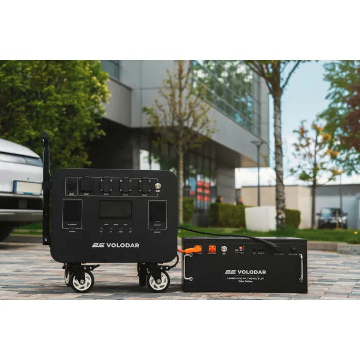 Додаткова батарея 2E для зарядної станції Volodar 5120 Вт/год Black (2E-PPSEB51)
