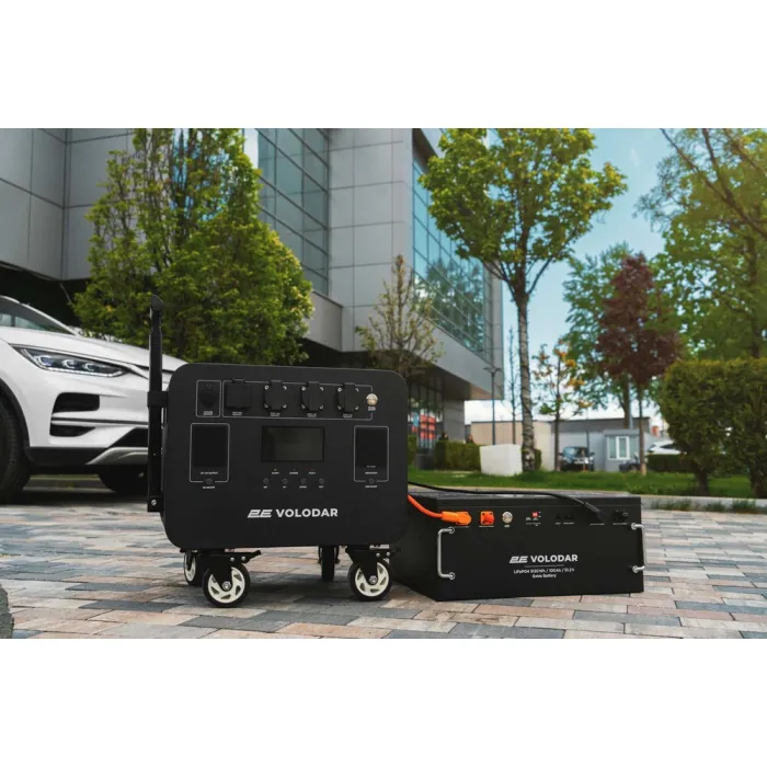 Додаткова батарея 2E для зарядної станції Volodar 5120 Вт/год Black (2E-PPSEB51)