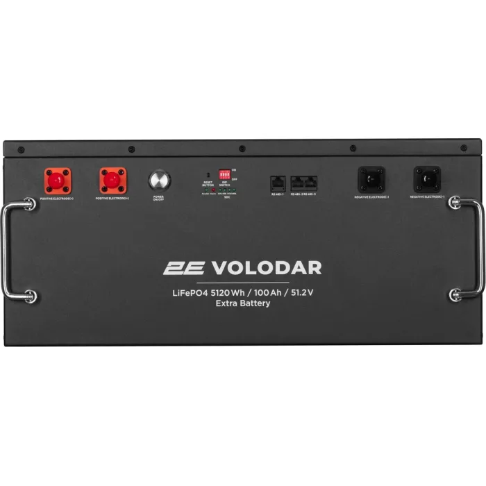 Додаткова батарея 2E для зарядної станції Volodar 5120 Вт/год Black (2E-PPSEB51)