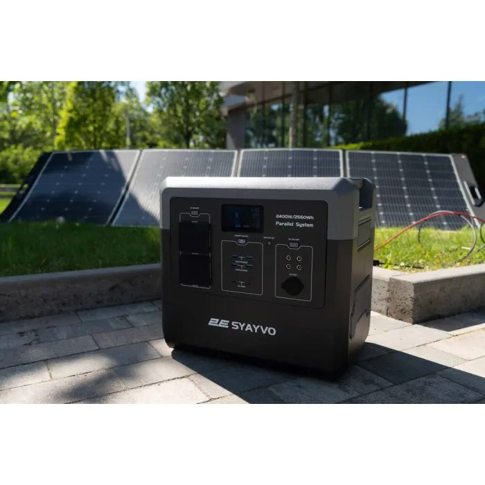 Зарядна станція 2E Syayvo / 2400 Вт / 2500 Вт⋅год / LiFePO4 (2E-PPS24256)