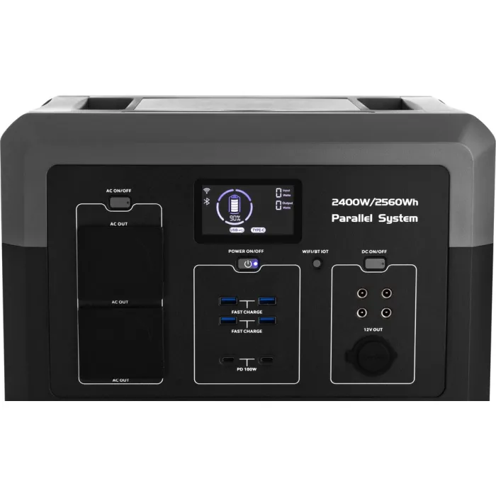 Зарядна станція 2E Syayvo / 2400 Вт / 2500 Вт⋅год / LiFePO4 (2E-PPS24256)