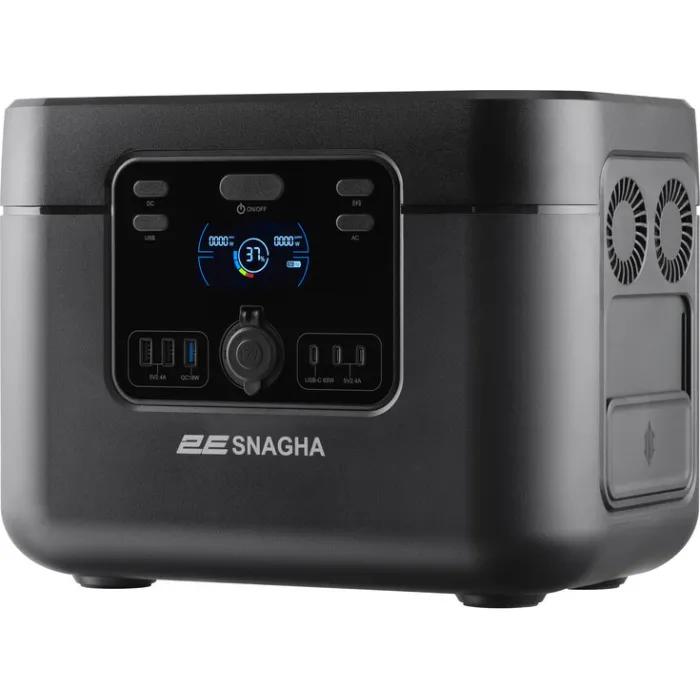 Зарядна станція 2E Snagha Pro / 1200 Вт / 1024 Вт⋅год / LiFePO4 (2E-PPS1210)