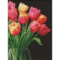Алмазна мозаїка Аромат тюльпанів AMO8030, 30x40 см