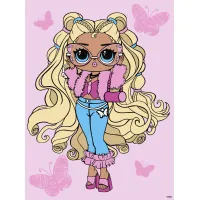 Картина за номерами L.O.L. Surprise! Tweens Olivia Flutter KHO6286, 30x40 см