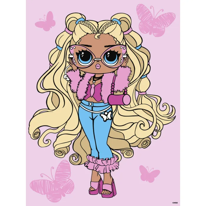 Картина за номерами L.O.L. Surprise! Tweens Olivia Flutter KHO6286, 30x40 см