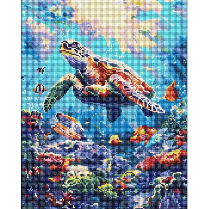 Алмазна мозаїка Морський спокій ©art_selena_ua AMO8099, 40x50 см