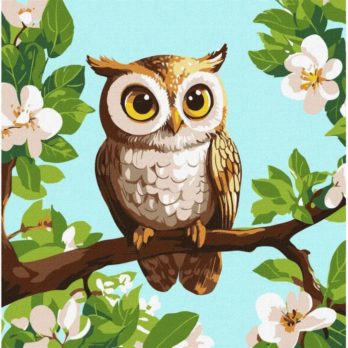 Картина за номерами Лісова варта ©art_selena_ua KHO6740, 30x30 см