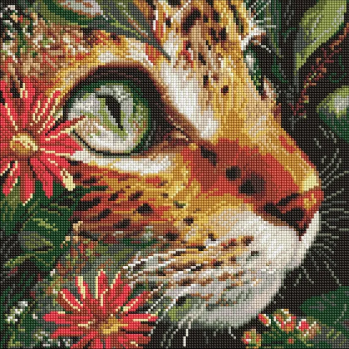 Алмазна мозаїка Бездонні очі ©art_selena_ua AMO8325, 40x40 см