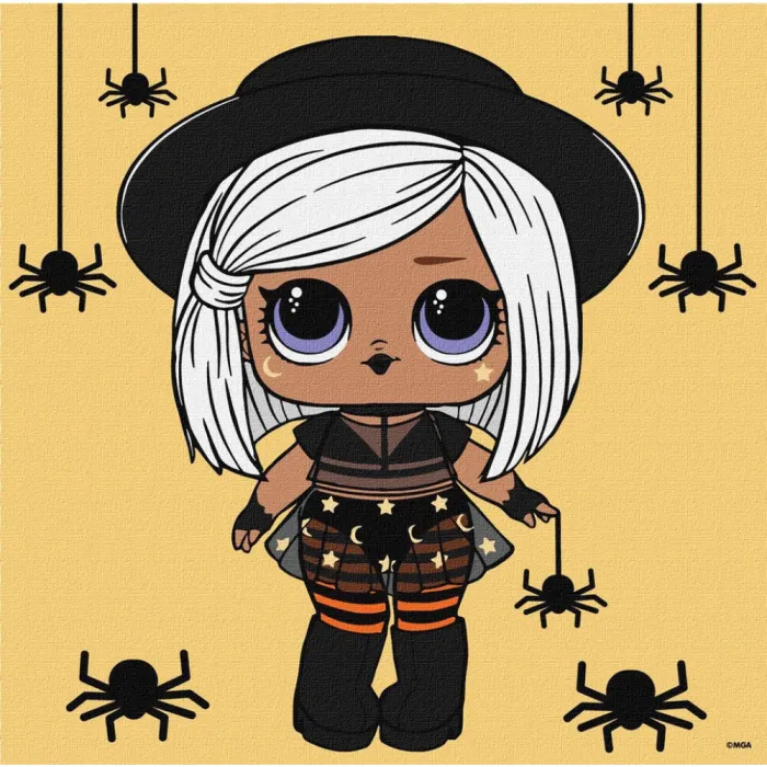 Картина за номерами L.O.L. Surprise! Witchay Babay KHO1333, 25x25 см