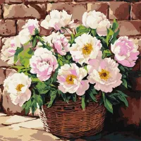 Картина за номерами Ніжний аромат ©art_selena_ua KHO3311, 40x40 см