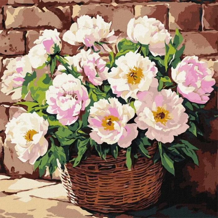 Картина за номерами Ніжний аромат ©art_selena_ua KHO3311, 40x40 см
