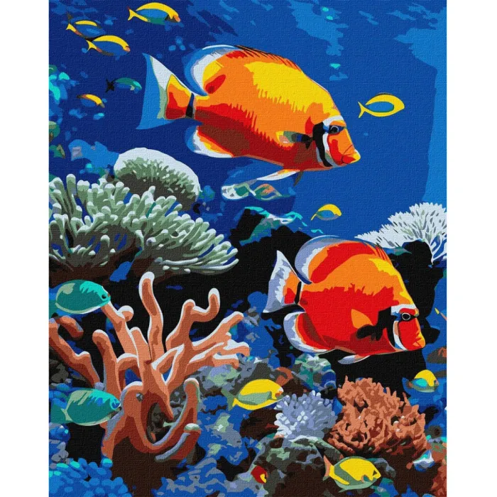 Картина за номерами Яскравий риф KHO6703, 40x50 см