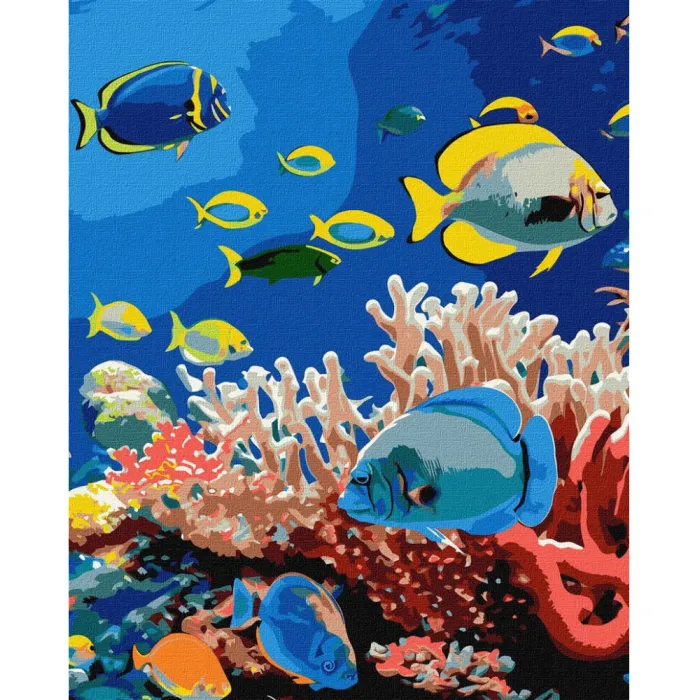 Картина за номерами Життя океану KHO6704, 40x50 см