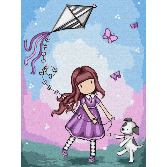 Картина за номерами Don’t Fly Away Santoro Gorjuss Collection KHO8585, 30x40 см