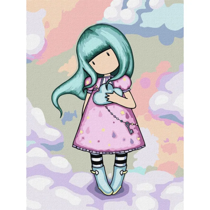 Картина за номерами Ostara Santoro Gorjuss Collection KHO8588, 30x40 см