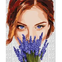 Картина за номерами Барвиста поезія: Лаванда ©art_selena_ua KHO8595, 40x50 см
