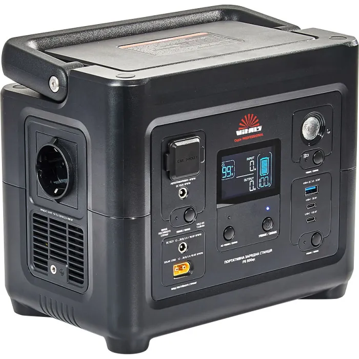 Портативна акумуляторна станція Vitals Professional PS 500qc 191785