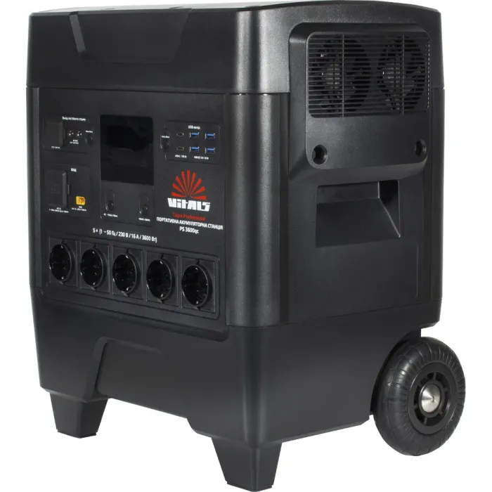 Портативна акумуляторна станція Vitals Professional PS 3600qc 217493