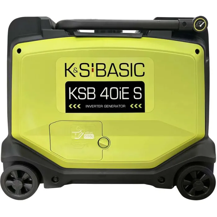 Генератор бензиновий інверторний Konner&Sohnen KSB 40iE S, 230В, 3.8кВт, електростартер, 43кг