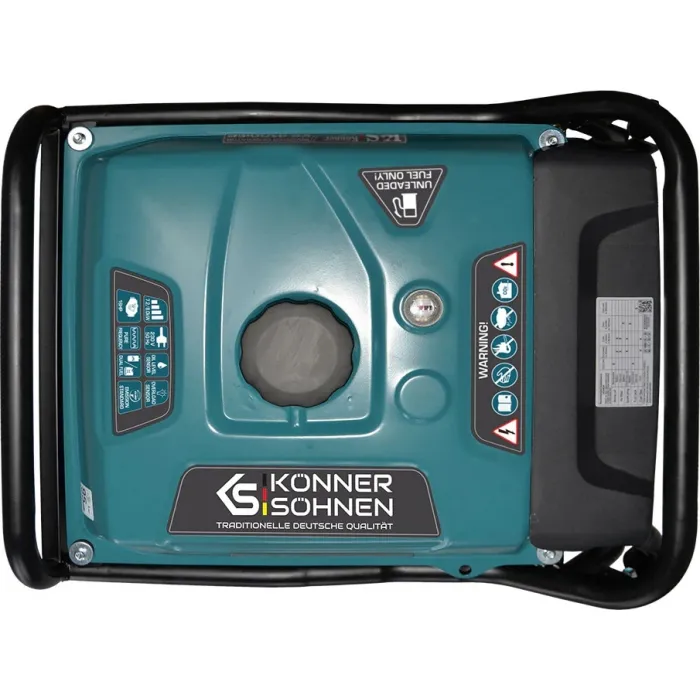 Генератор газобензиновий інверторний Konner&Sohnen KS8100IEG, 230В, 8.5кВт, електростартер, 68кг