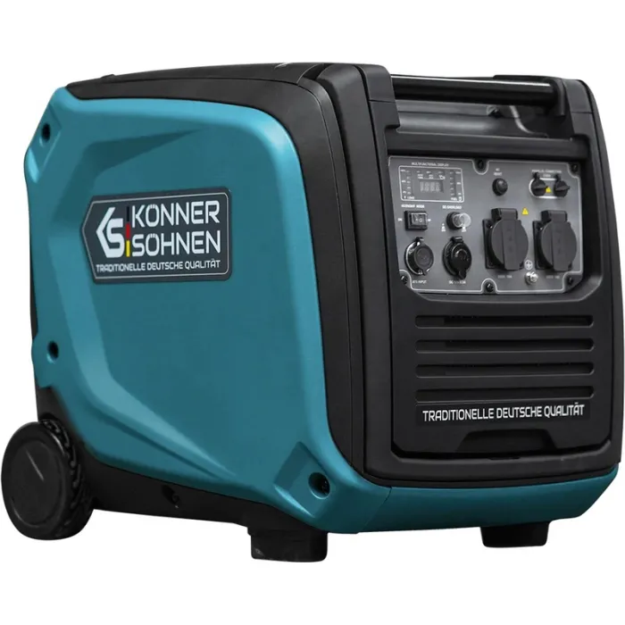 Генератор бензиновий інверторний Konner&Sohnen KS 4000iE S, 230В, 4.0кВт, електростартер, 40кг
