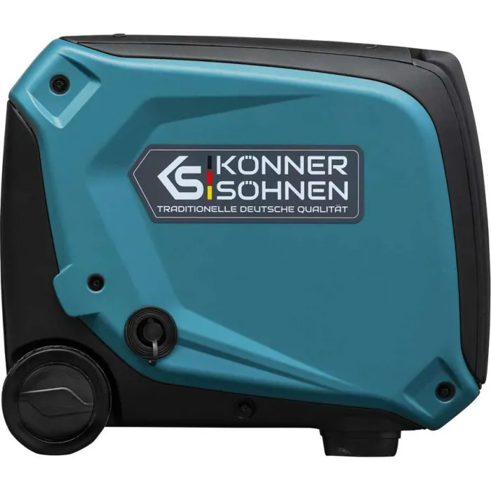 Генератор газобензиновий інверторний Konner&Sohnen KS 4000iEG S, 230В, 4.0кВт, електростартер, 40кг