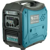Генератор бензиновий інверторний Konner&Sohnen KS 2000i S, 230В, 2.0кВт, ручний стартер, 19кг