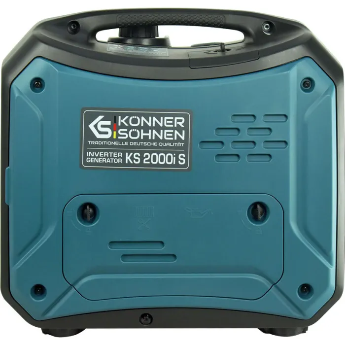 Генератор бензиновий інверторний Konner&Sohnen KS 2000i S, 230В, 2.0кВт, ручний стартер, 19кг