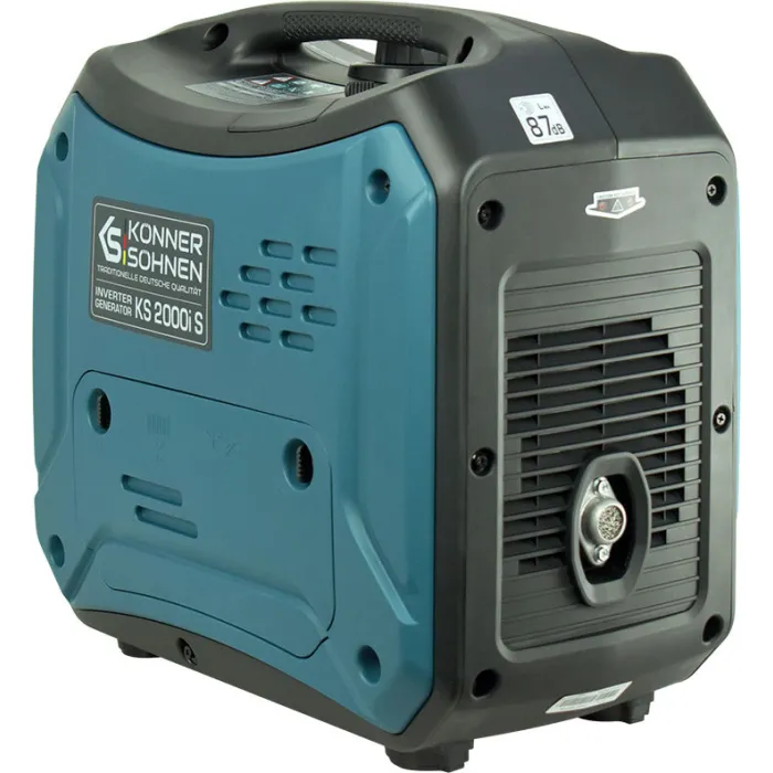 Генератор бензиновий інверторний Konner&Sohnen KS 2000i S, 230В, 2.0кВт, ручний стартер, 19кг