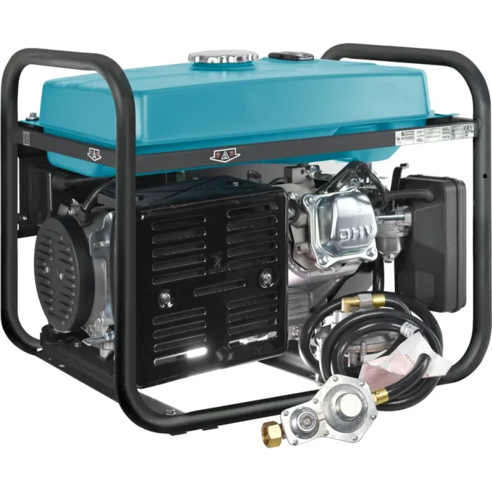 Генератор газобензиновий Konner&Sohnen KS 10000E G, 230В, 8.0кВт, електростартер, 87кг