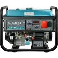Генератор бензиновий Konner&Sohnen KS 10000E-3, 400В, 7.5кВт, 3 фази, електростартер, 88кг