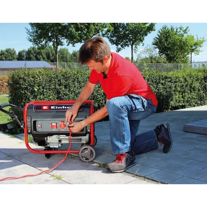 Генератор бензиновий Einhell TC-PG 35/E5, 230В (1 фаза), 2.6/3.1кВт, ручний стартер, AVR, 41.2кг