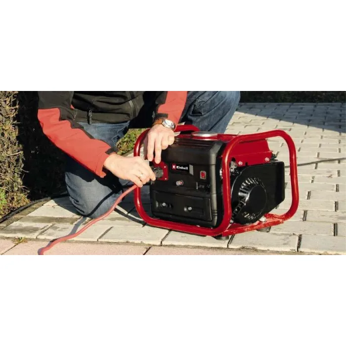 Генератор бензиновий Einhell TC-PG 10/E5, 230В (1 фаза), 0.68/0.8кВт, ручний стартер, AVR, 18.8кг